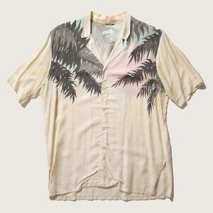 Tropical Shirt in Off-White Cream